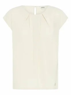 OXMO Blusen*Damen Spitzentop - OXBJALLA beige uni