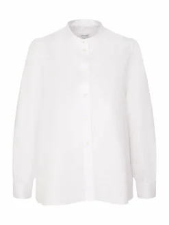 Seidensticker Blusen*Damen Stehkragenbluse - Uni weiß uni