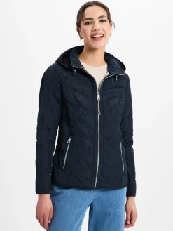 Lebek Jacken & Westen*Damen Steppjacke marine uni
