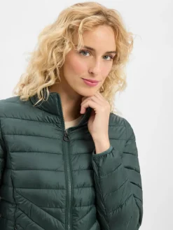 s.Oliver Jacken & Westen*Damen Steppjacke tanne uni