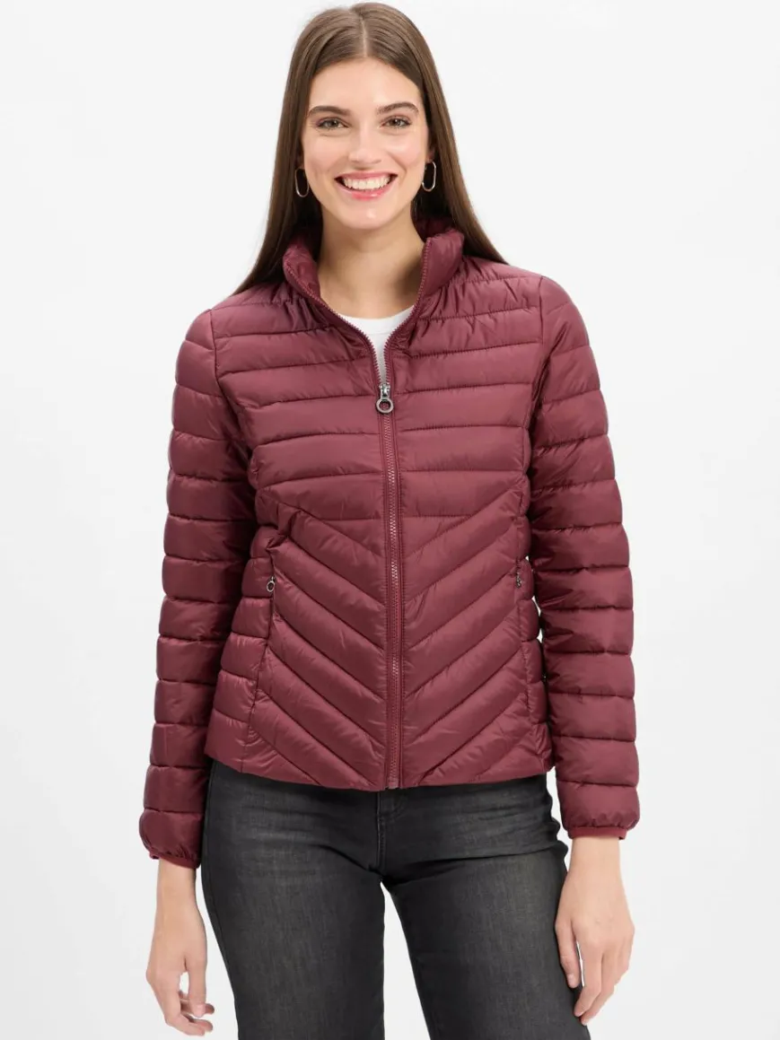 s.Oliver Jacken & Westen*Damen Steppjacke bordeaux uni