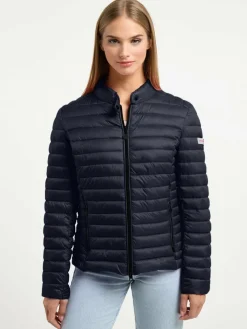 Frieda & Freddies Jacken & Westen*Damen Steppjacke blau uni