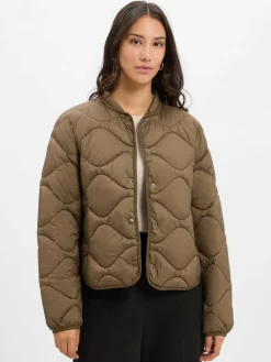 Fuchs Schmitt Jacken & Westen*Damen Steppjacke schlamm uni
