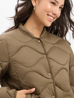 Fuchs Schmitt Jacken & Westen*Damen Steppjacke schlamm uni