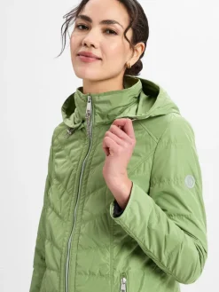 Lebek Jacken & Westen*Damen Steppjacke lind uni