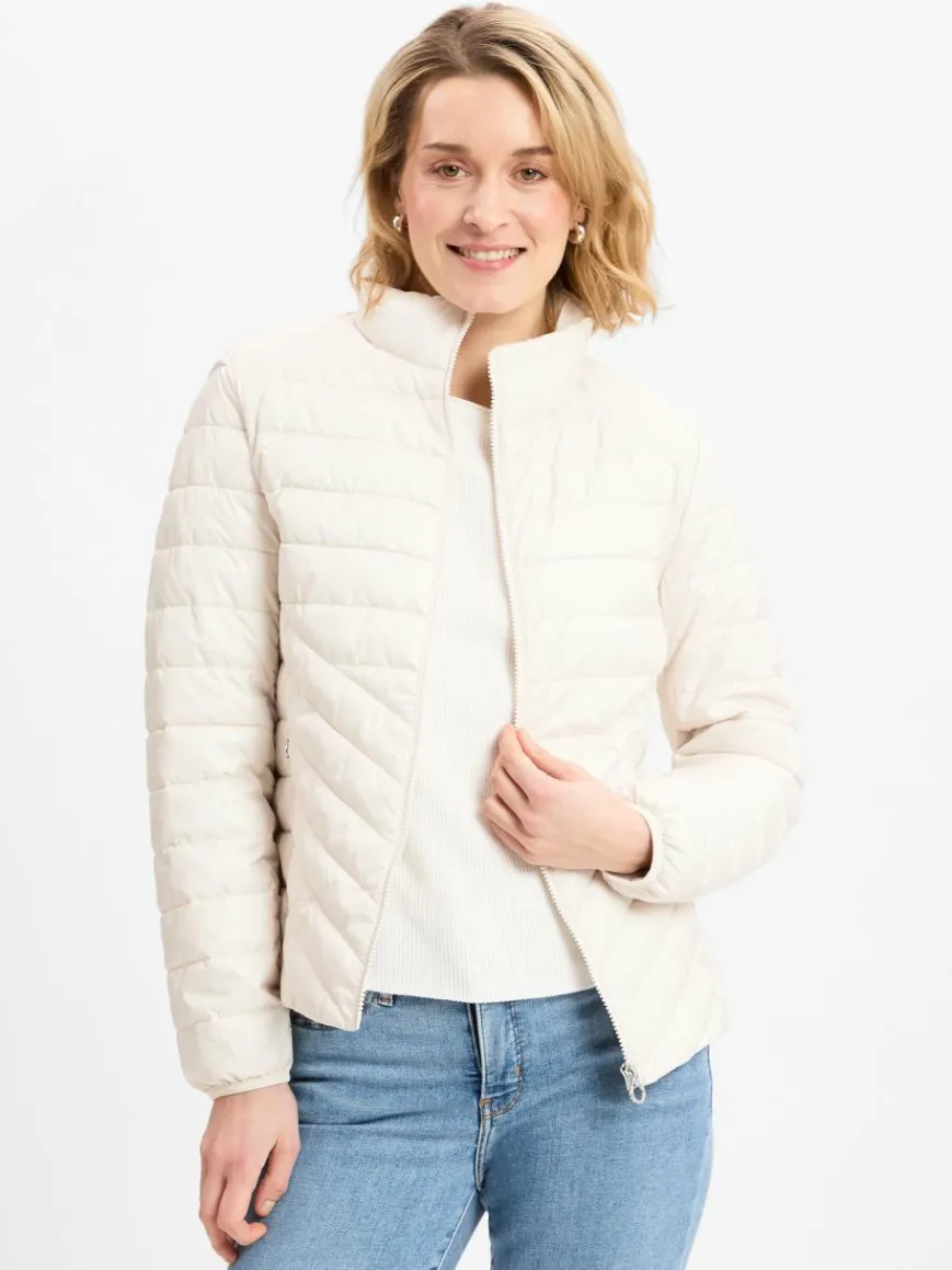s.Oliver Jacken & Westen*Damen Steppjacke ecru uni