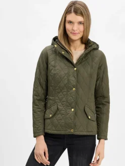Barbour Jacken & Westen*Damen Steppjacke khaki uni