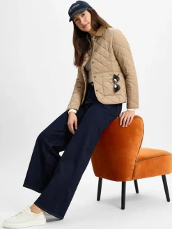 Barbour Jacken & Westen*Damen Steppjacke - Deveron sand uni