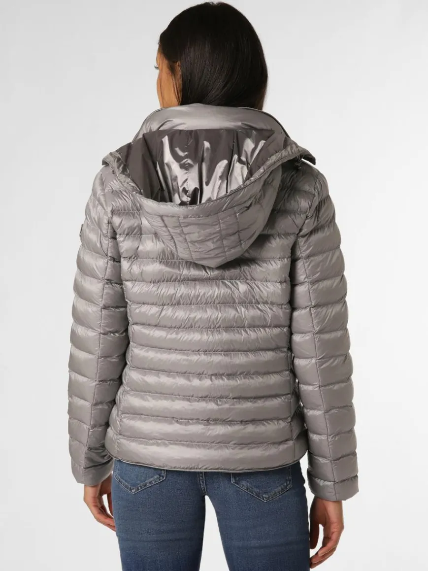 Wellensteyn Jacken & Westen*Damen Steppjacke - Italy Hood hellgrau uni