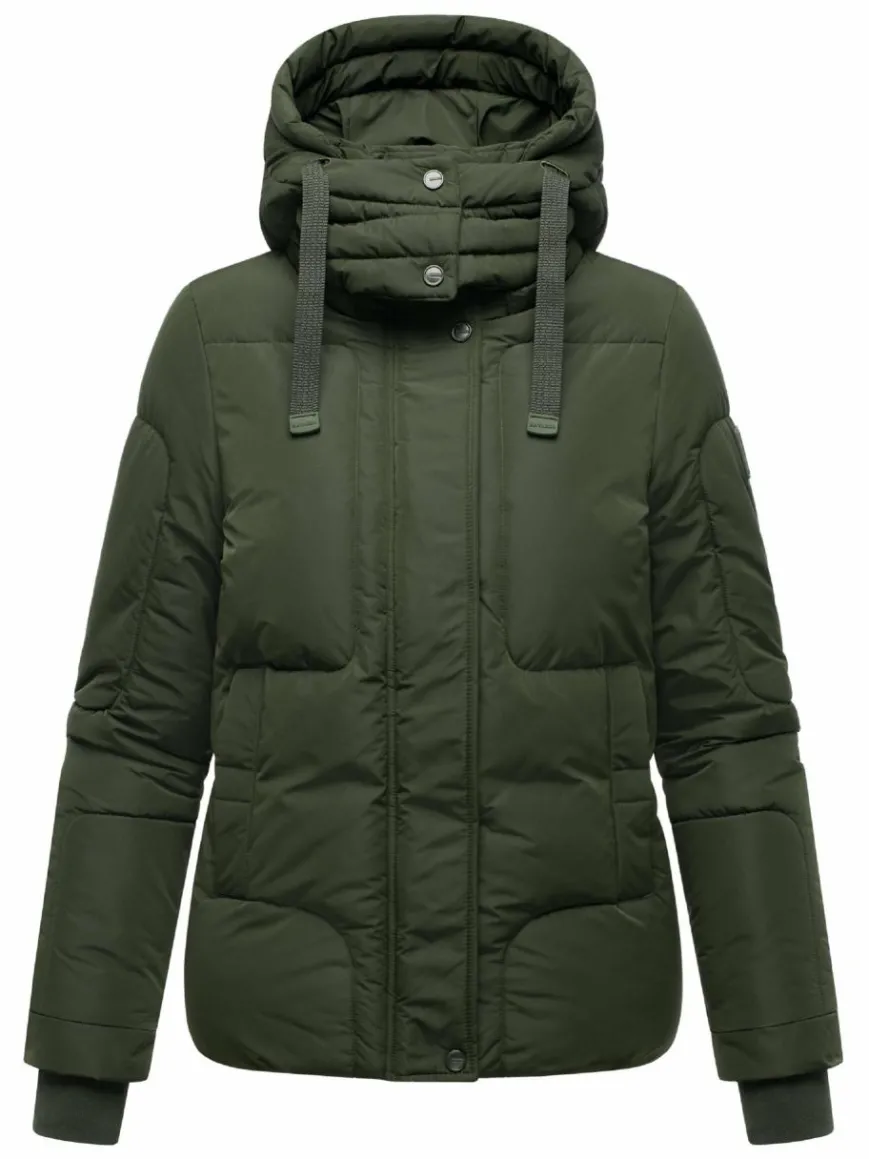 Navahoo Jacken & Westen*Damen Steppjacke - Zauberlicht 14 oliv uni