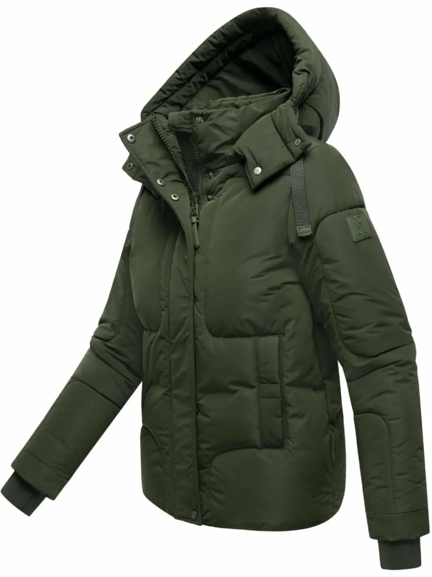 Navahoo Jacken & Westen*Damen Steppjacke - Zauberlicht 14 oliv uni