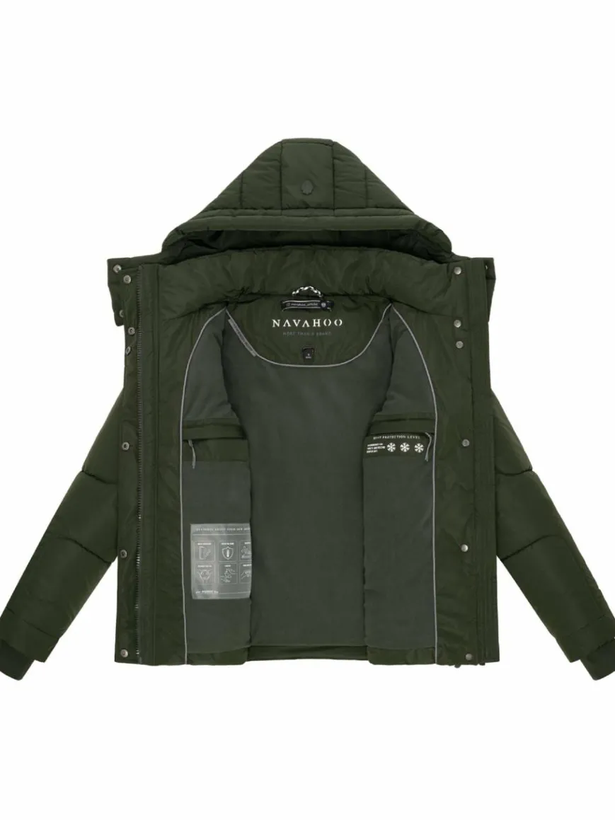 Navahoo Jacken & Westen*Damen Steppjacke - Zauberlicht 14 oliv uni