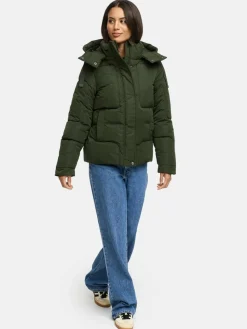Navahoo Jacken & Westen*Damen Steppjacke - Zauberlicht 14 oliv uni