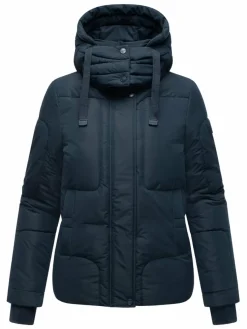 Navahoo Jacken & Westen*Damen Steppjacke - Zauberlicht 14 marine uni