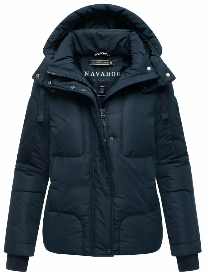 Navahoo Jacken & Westen*Damen Steppjacke - Zauberlicht 14 marine uni