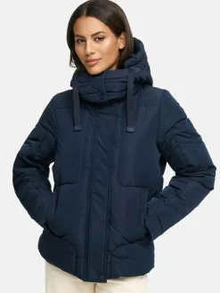 Navahoo Jacken & Westen*Damen Steppjacke - Zauberlicht 14 marine uni
