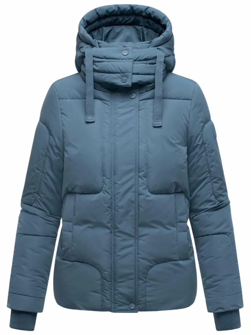 Navahoo Jacken & Westen*Damen Steppjacke - Zauberlicht 14 blau uni