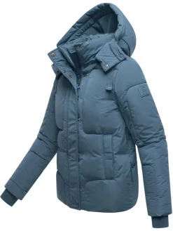 Navahoo Jacken & Westen*Damen Steppjacke - Zauberlicht 14 blau uni