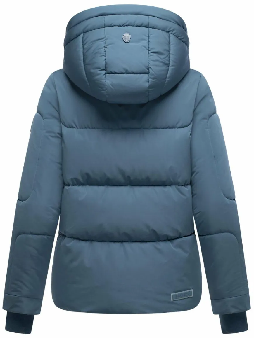 Navahoo Jacken & Westen*Damen Steppjacke - Zauberlicht 14 blau uni