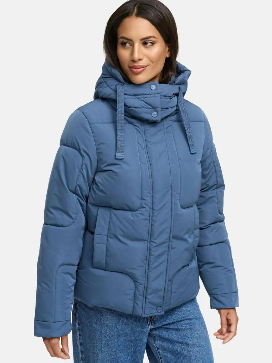 Navahoo Jacken & Westen*Damen Steppjacke - Zauberlicht 14 blau uni