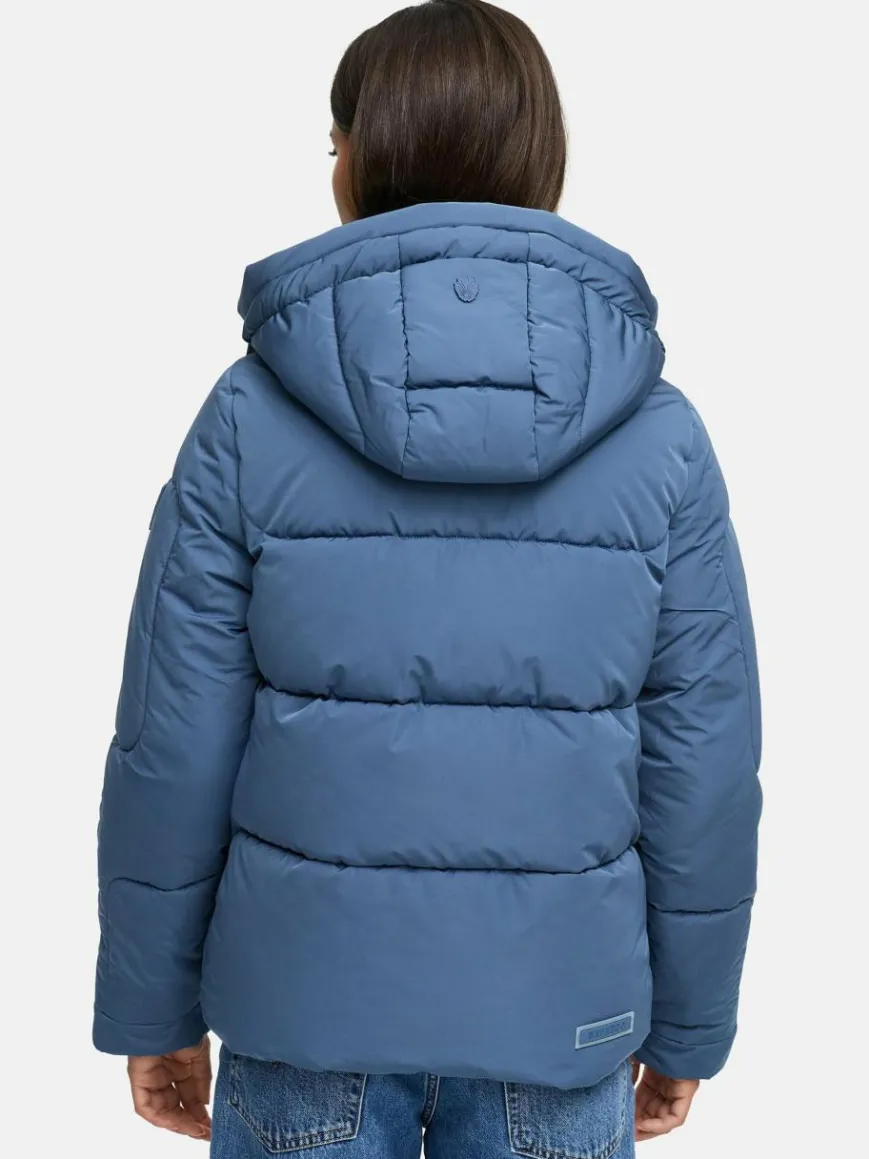 Navahoo Jacken & Westen*Damen Steppjacke - Zauberlicht 14 blau uni