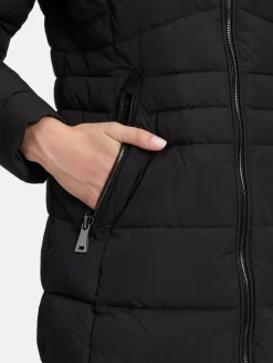 Gil Bret Jacken & Westen*Damen Steppmantel schwarz uni