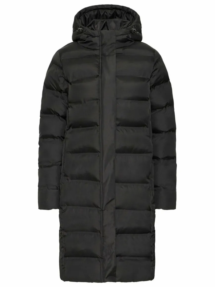 OXMO Jacken & Westen*Damen Steppmantel - OXMARINETTA schwarz uni