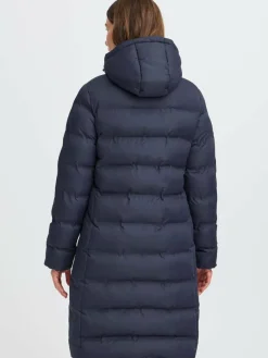 OXMO Jacken & Westen*Damen Steppmantel - OXMARINETTA blau uni