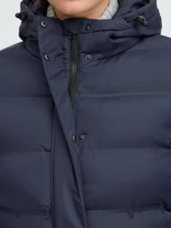 OXMO Jacken & Westen*Damen Steppmantel - OXMARINETTA blau uni