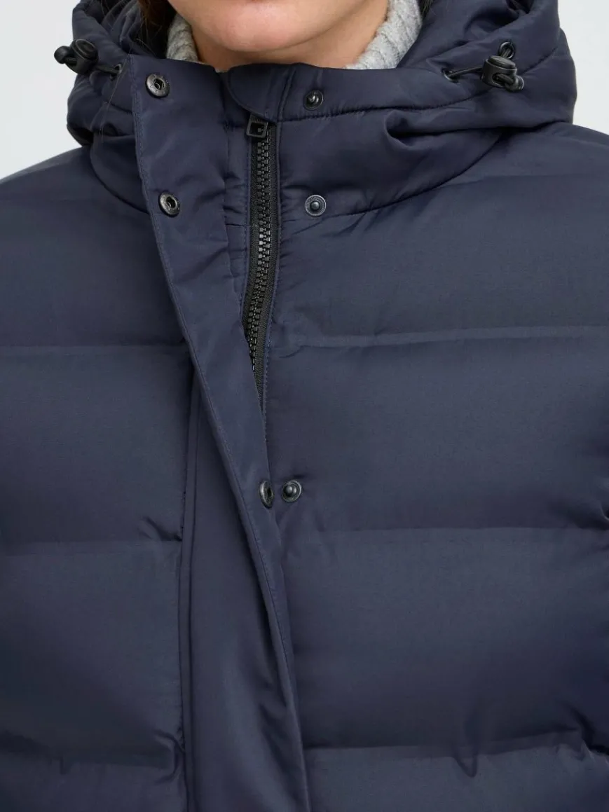 OXMO Jacken & Westen*Damen Steppmantel - OXMARINETTA blau uni