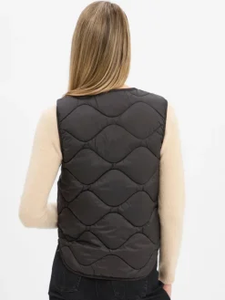 Fuchs Schmitt Jacken & Westen*Damen Steppweste schwarz uni