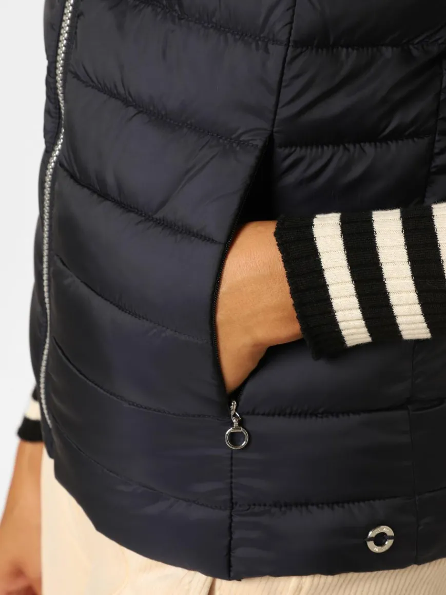 s.Oliver Jacken & Westen*Damen Steppweste marine uni