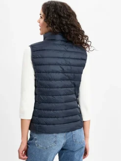 s.Oliver Jacken & Westen*Damen Steppweste marine uni