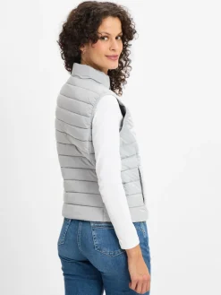 brookshire Jacken & Westen*Damen Steppweste - Romy hellgrau uni