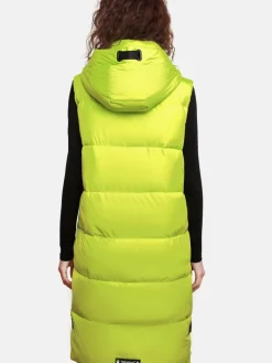 Navahoo Jacken & Westen*Damen Steppweste - Schnuffelchen grün uni