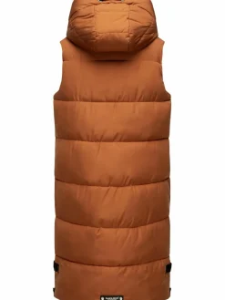 Navahoo Jacken & Westen*Damen Steppweste - Schnuffelchen terra uni