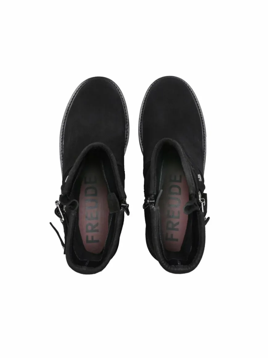FREUDE Boots & Stiefeletten*Damen Stiefel - BILLY schwarz uni