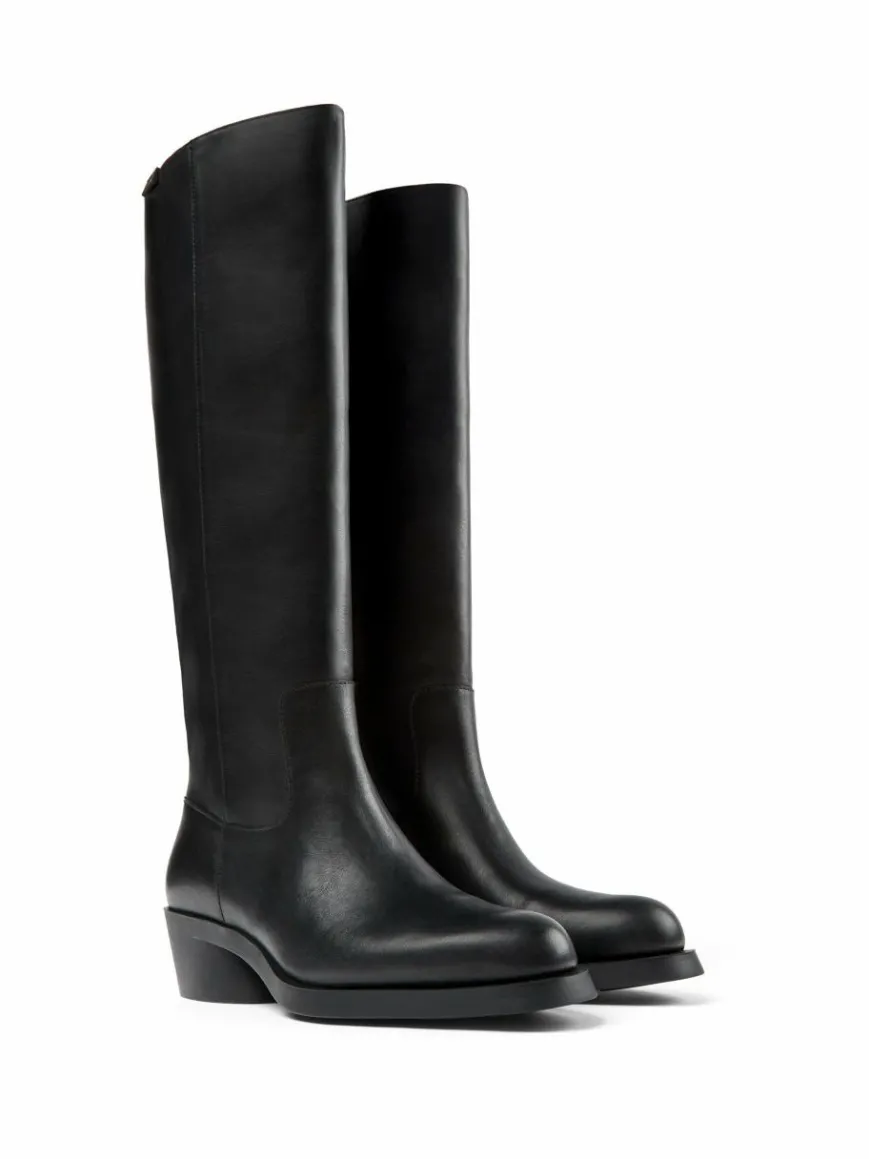 Camper Stiefel*Damen Stiefel - Bonnie schwarz uni