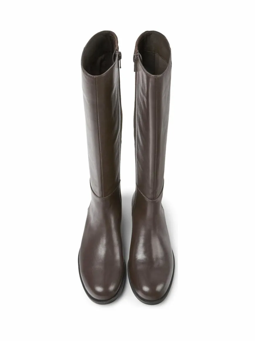 Camper Stiefel*Damen Stiefel - Mil braun uni