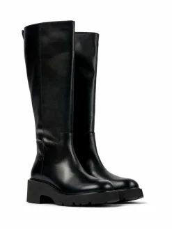 Camper Stiefel*Damen Stiefel - Milah schwarz uni