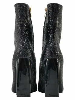 Faina Boots & Stiefeletten*Damen Stiefelette schwarz gemustert