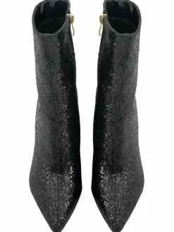 Faina Boots & Stiefeletten*Damen Stiefelette schwarz gemustert