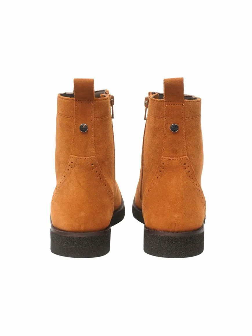 FREUDE Boots & Stiefeletten*Damen Stiefelette - BONNIE cognac uni