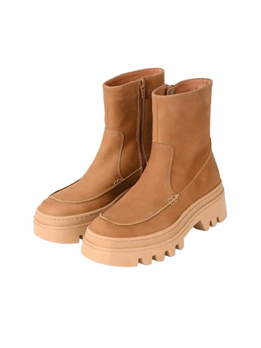 Apple of Eden Boots & Stiefeletten*Damen Stiefelette - DANI cognac uni