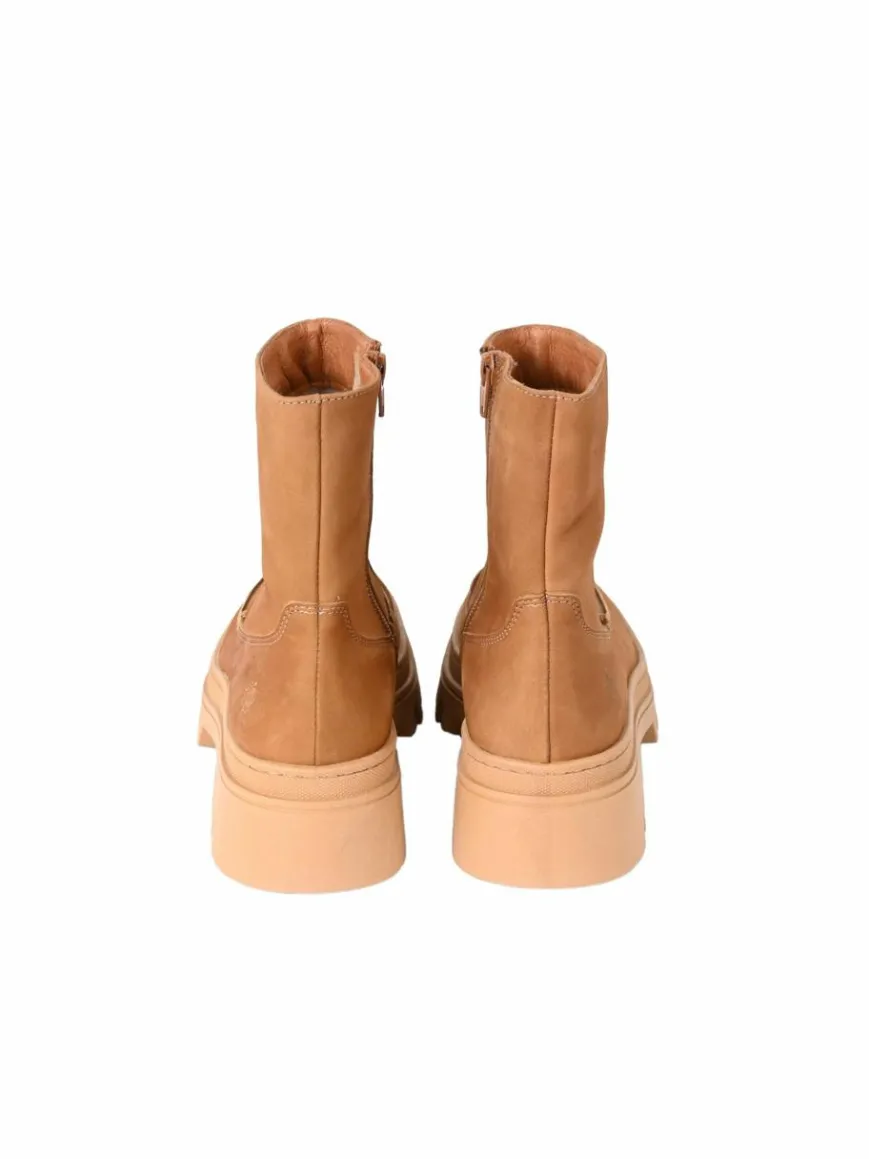 Apple of Eden Boots & Stiefeletten*Damen Stiefelette - DANI cognac uni