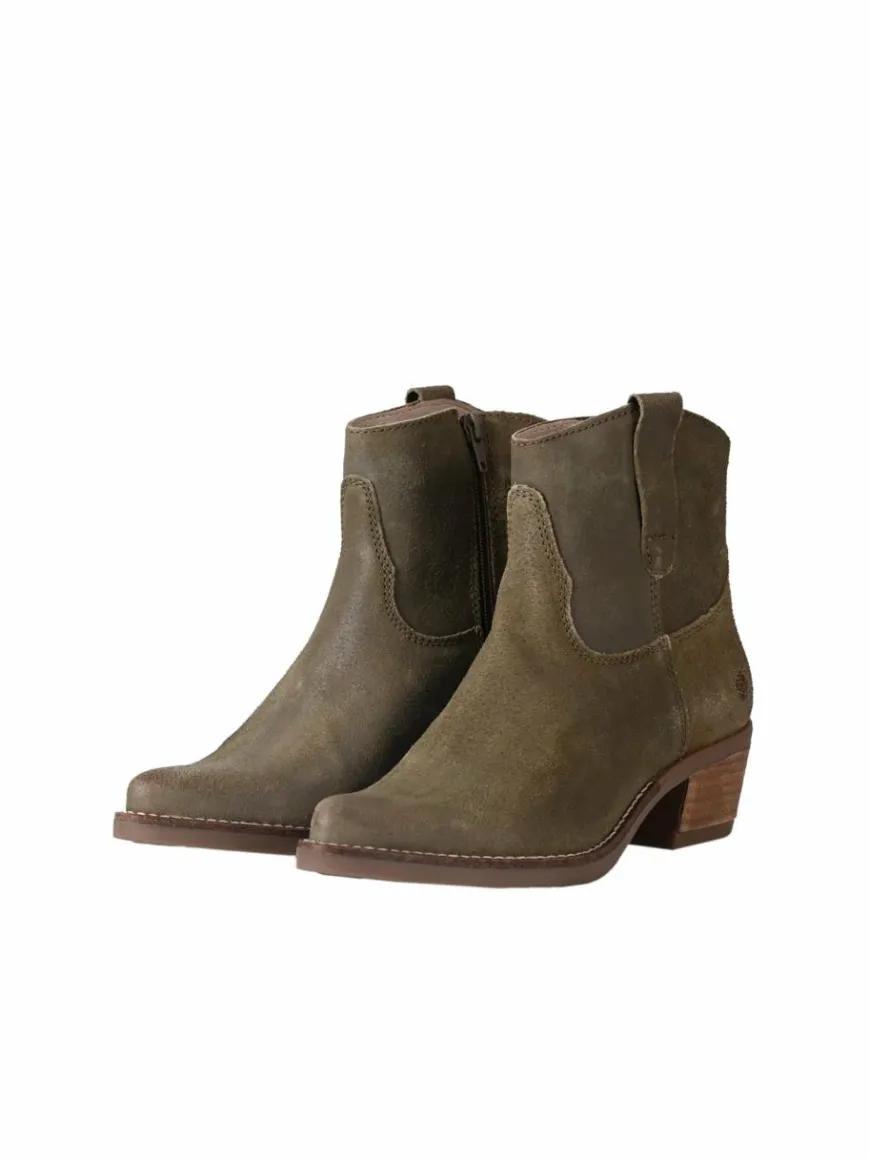 Apple of Eden Boots & Stiefeletten*Damen Stiefelette - EVIE oliv uni