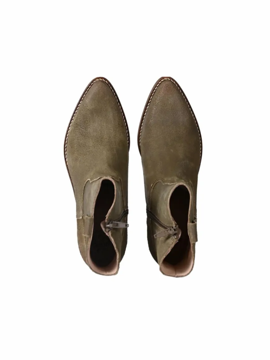 Apple of Eden Boots & Stiefeletten*Damen Stiefelette - EVIE oliv uni