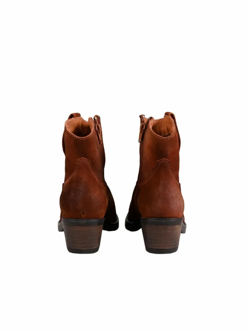Apple of Eden Boots & Stiefeletten*Damen Stiefelette - EVIE cognac uni