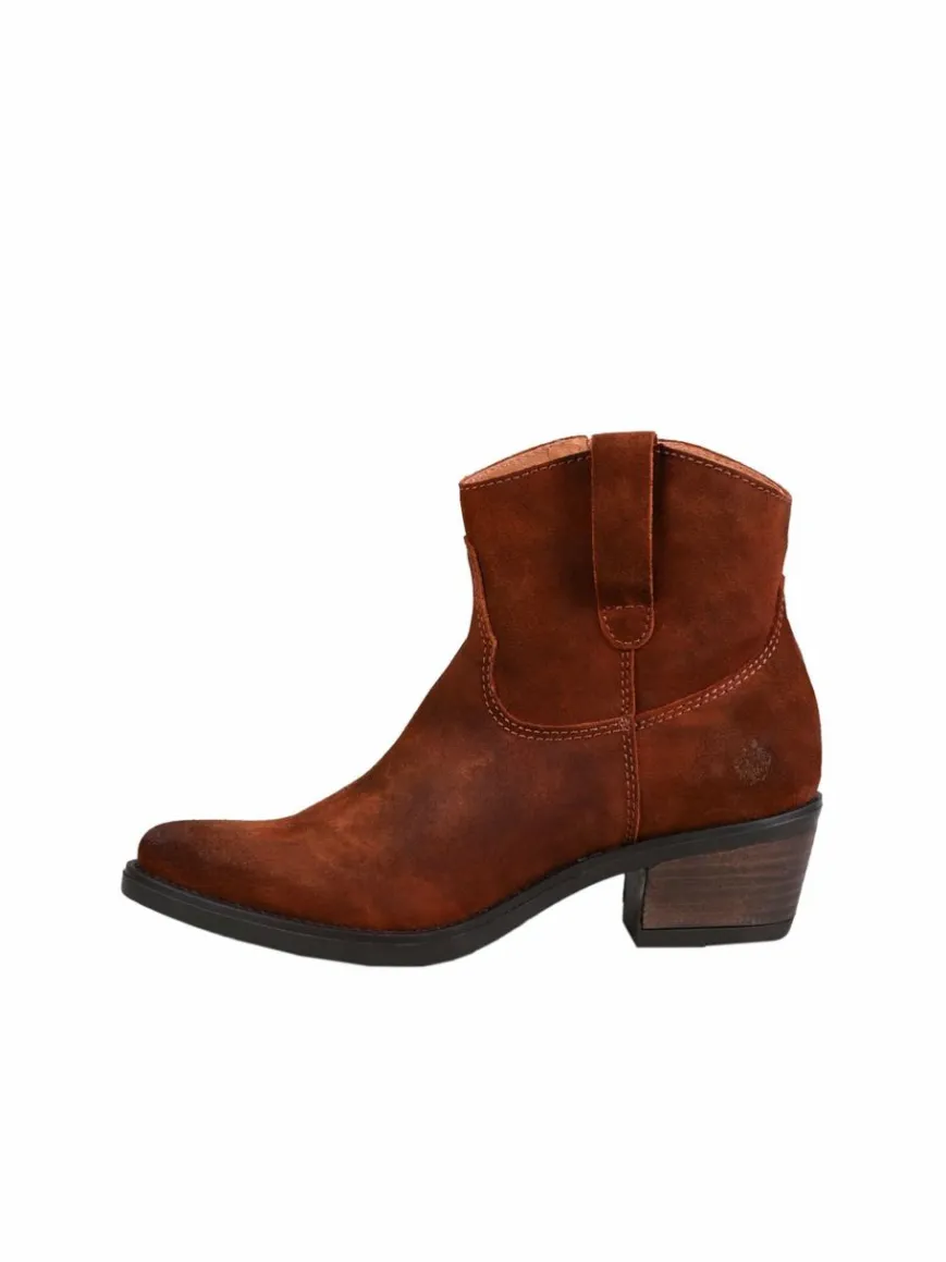 Apple of Eden Boots & Stiefeletten*Damen Stiefelette - EVIE cognac uni
