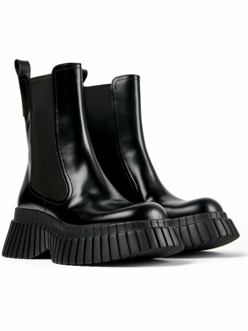 Camper Boots & Stiefeletten*Damen Stiefeletten - Bcn schwarz uni